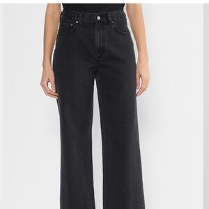 Aritzia Denim Forum The Farrah High Rise Wide jeans